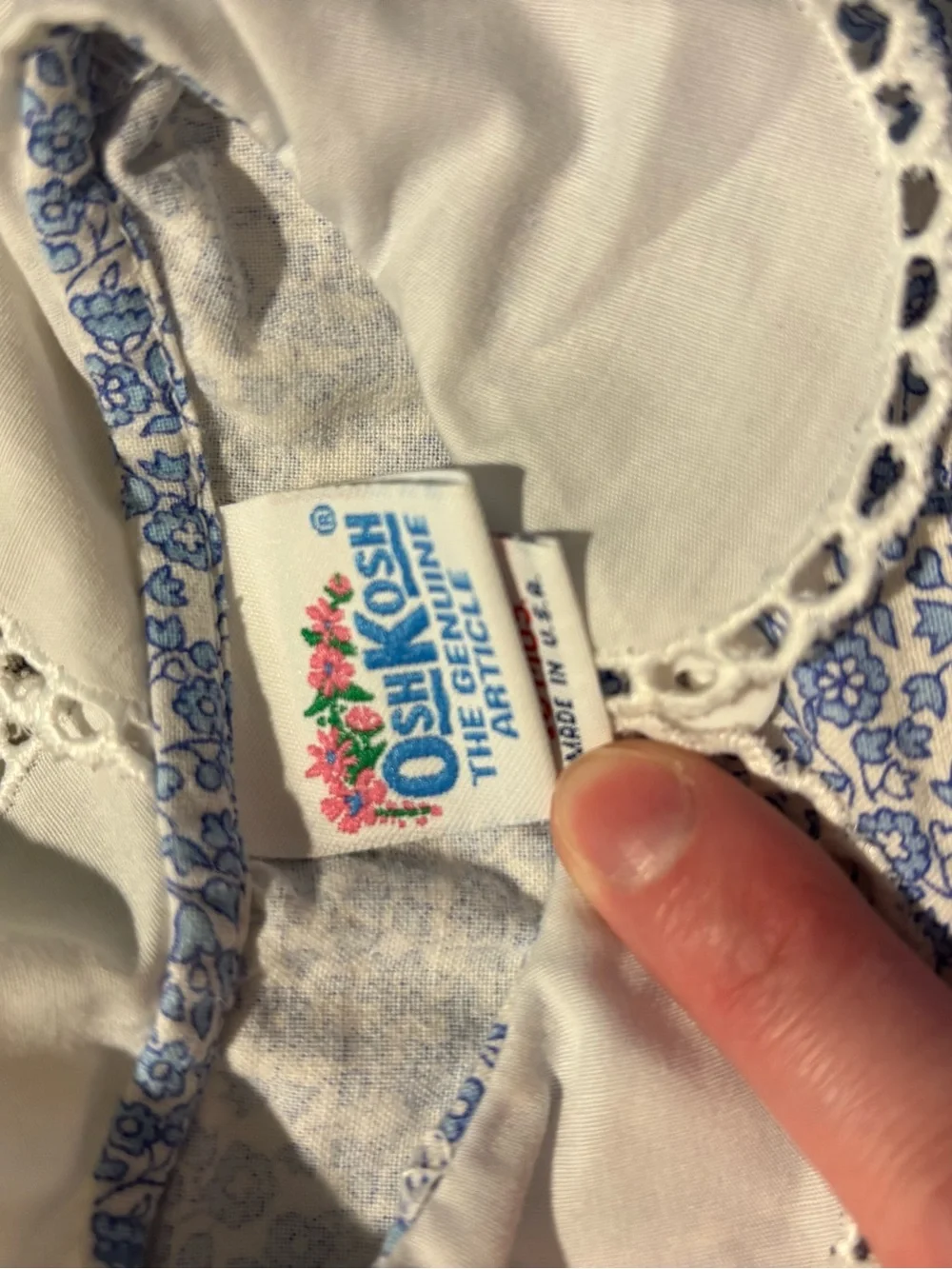 Vintage OshKosh romper
